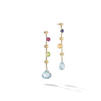 Orecchini Marco Bicego Donna Paradise in Oro giallo Pietre dure OB1431MIX01 - OB1431MIX01